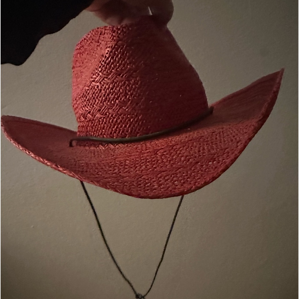 Cowgirl Hat Red